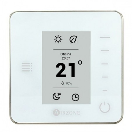 Thermostat AirZone Think Filaire - Blanc